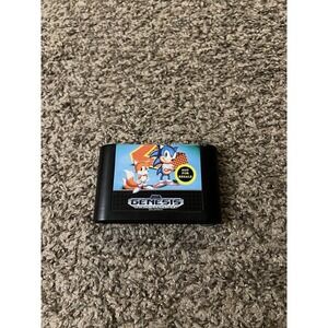 Sonic the Hedgehog 2 Sega Genesis 1992 Authentic Video Game Tested Cart Only